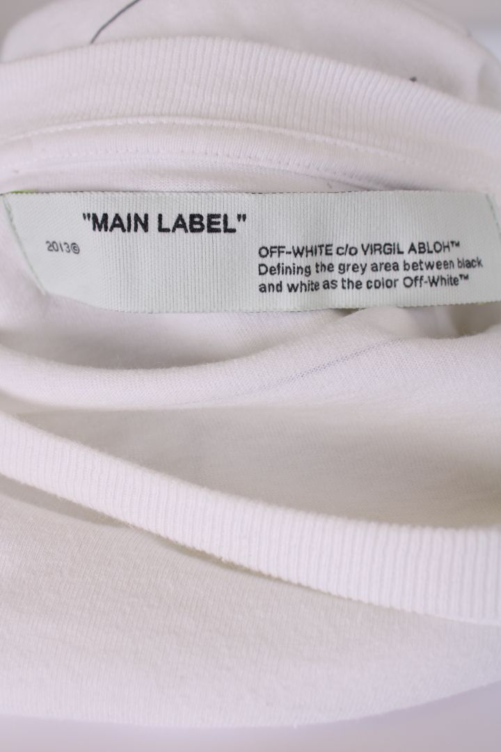 Off White Unfinished arrows layered T shirt White M