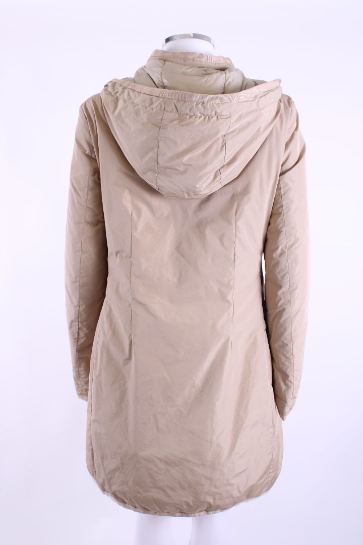 Moncler Mauve Water Resistant Coat Beige 12