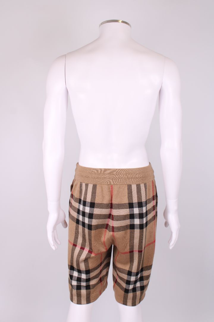 Burberry Shorts Brown Check S