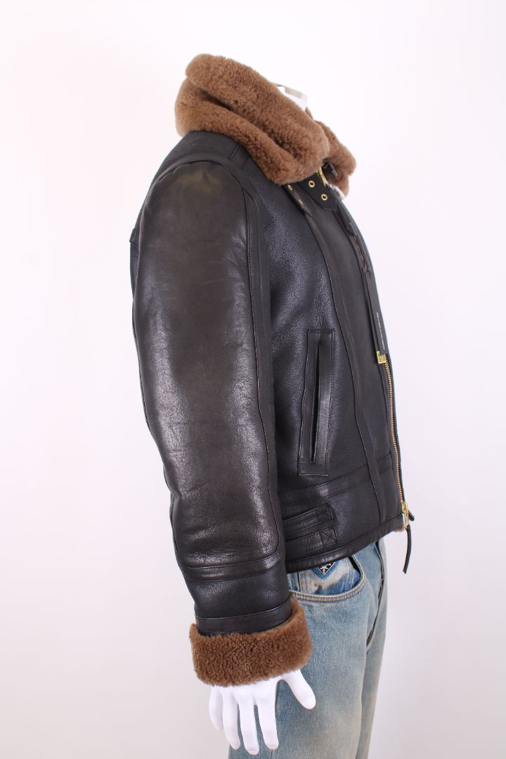 Boda/ Skins Bronx Shearling Jacket Black L