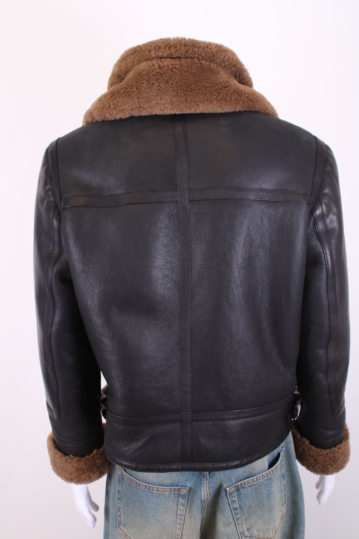 Boda/ Skins Bronx Shearling Jacket Black L