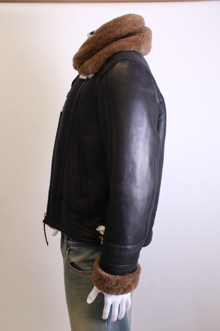 Boda/ Skins Bronx Shearling Jacket Black L