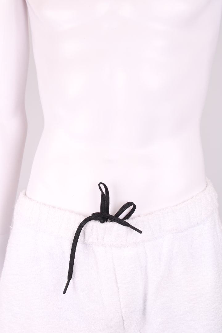 Prada Towelling Shorts White XL