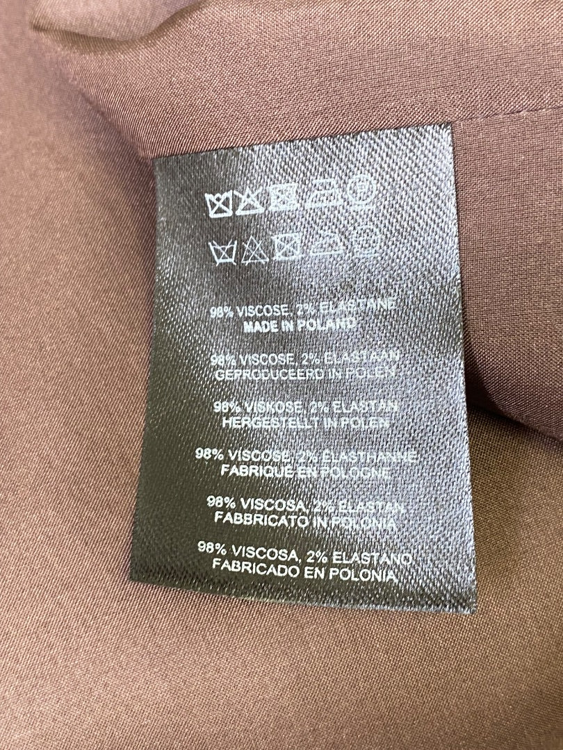 Brown / Yellow Dries Van Noten S/S Print Dress, 14