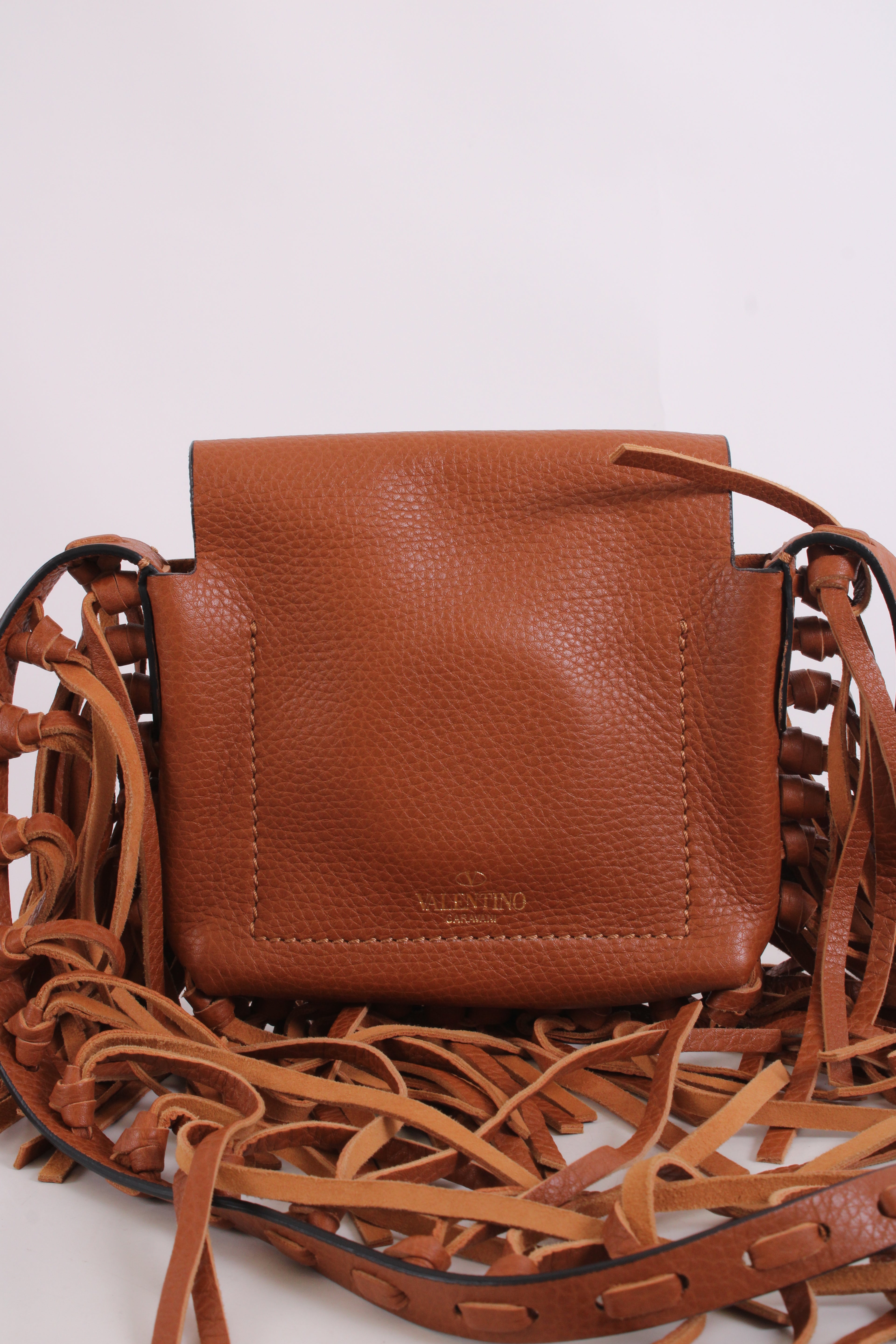Valentino C Rockee Fringe Tan