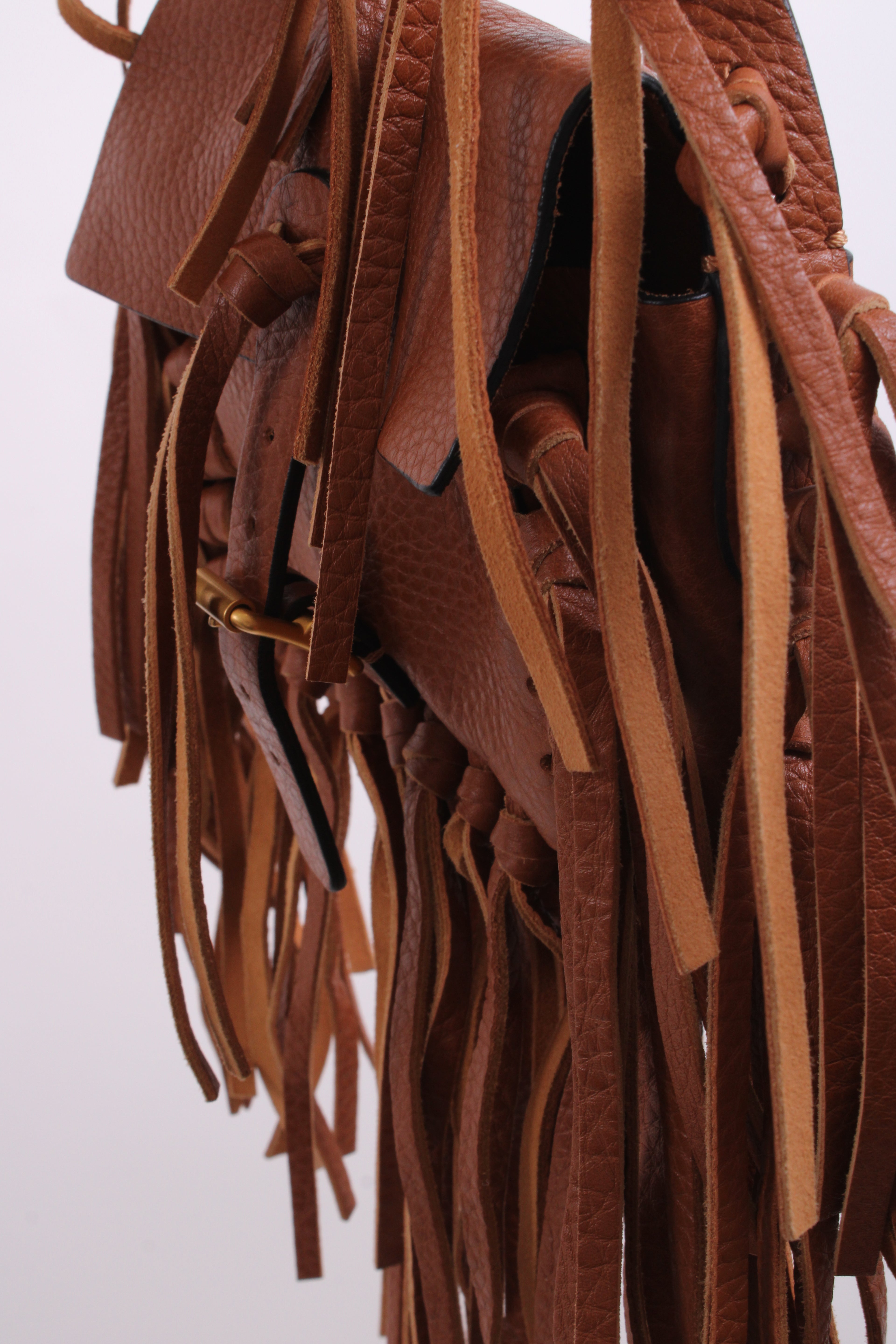Valentino C Rockee Fringe Tan