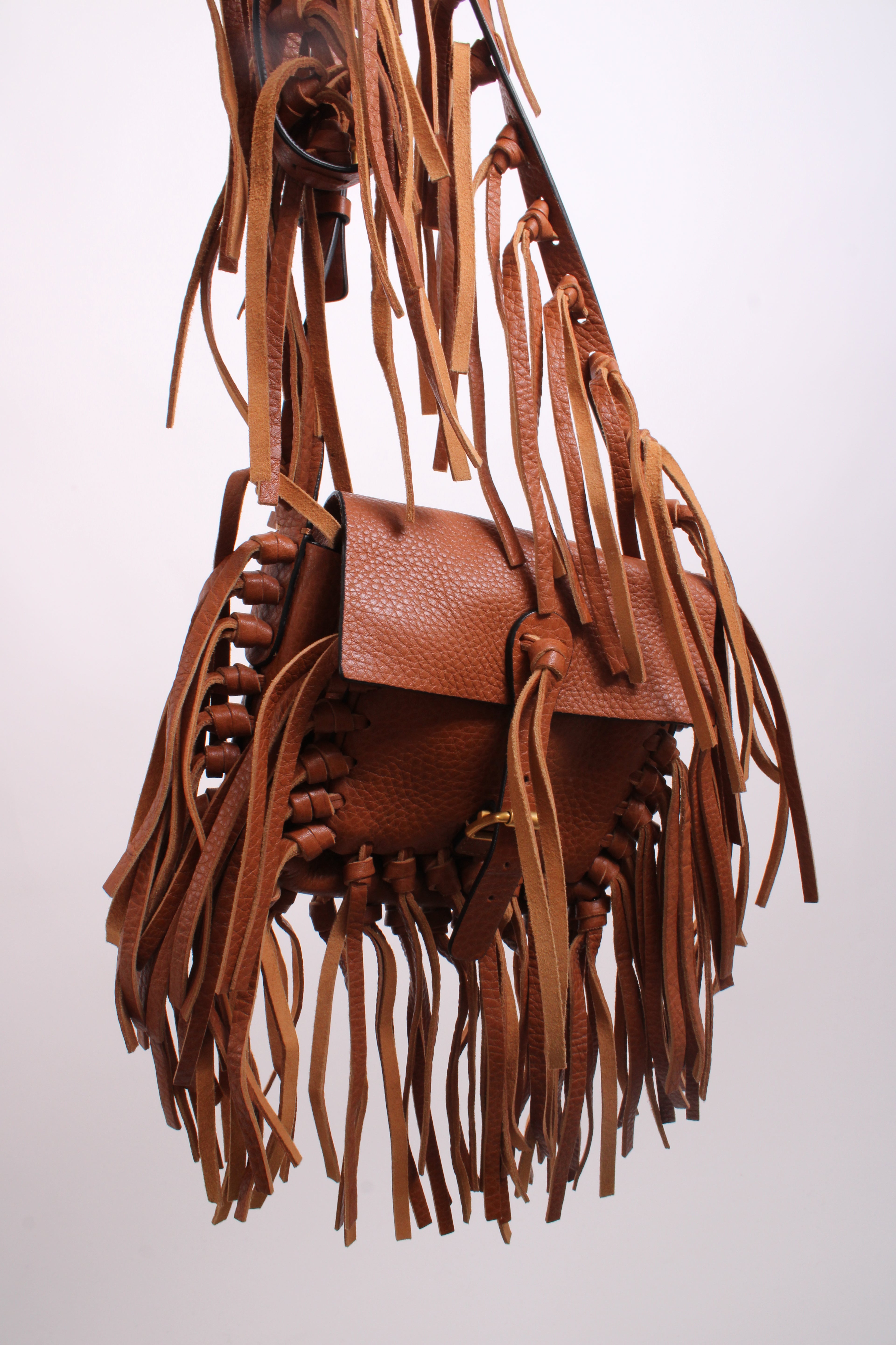 Valentino C Rockee Fringe Tan