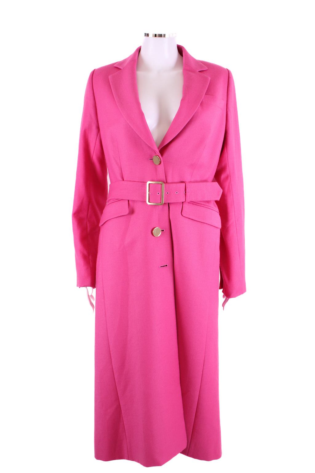 Erdem Belted Coat Pink 10