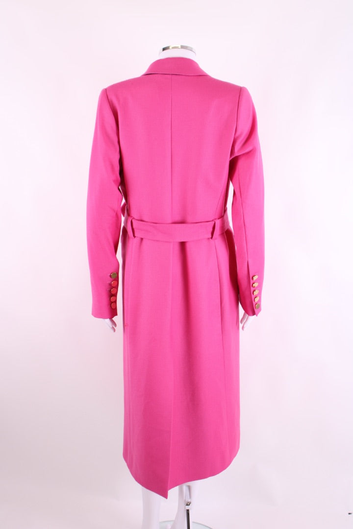 Erdem Belted Coat Pink 10