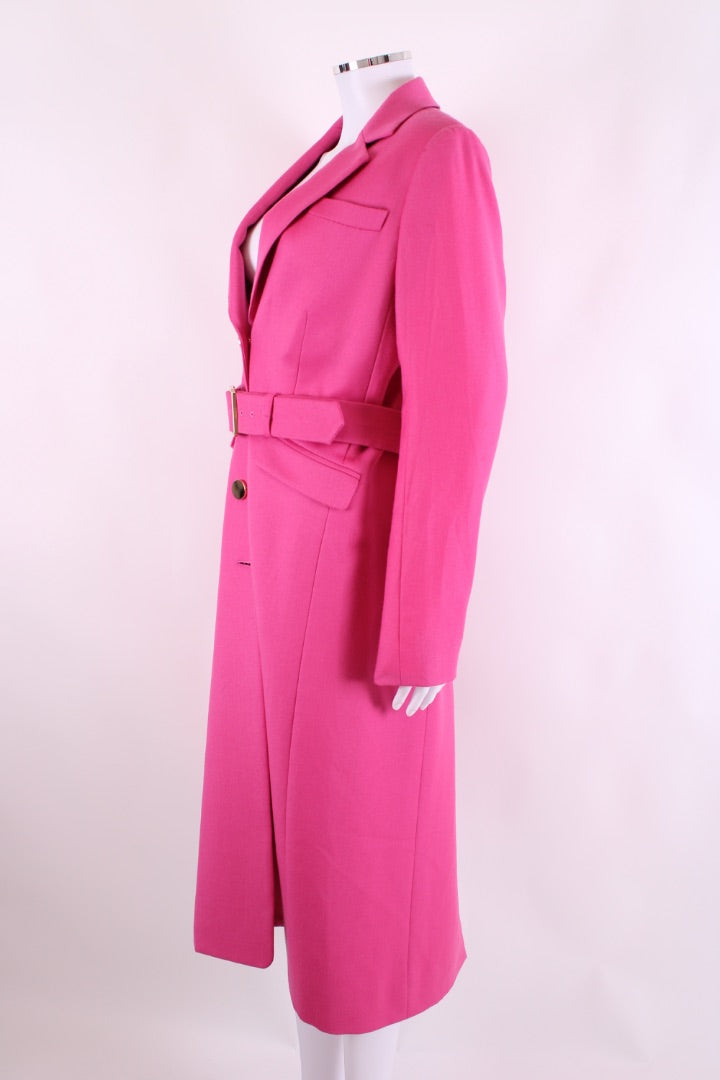 Erdem Belted Coat Pink 10