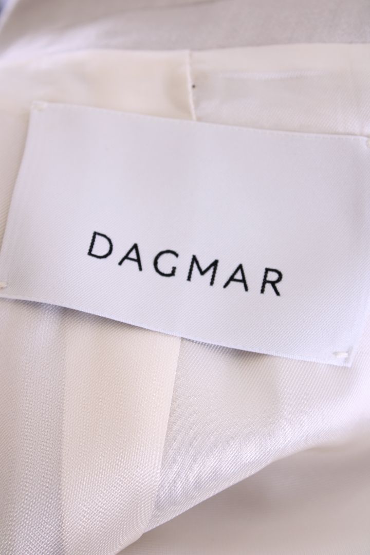 Dagmar Linen Blazer Cream 10