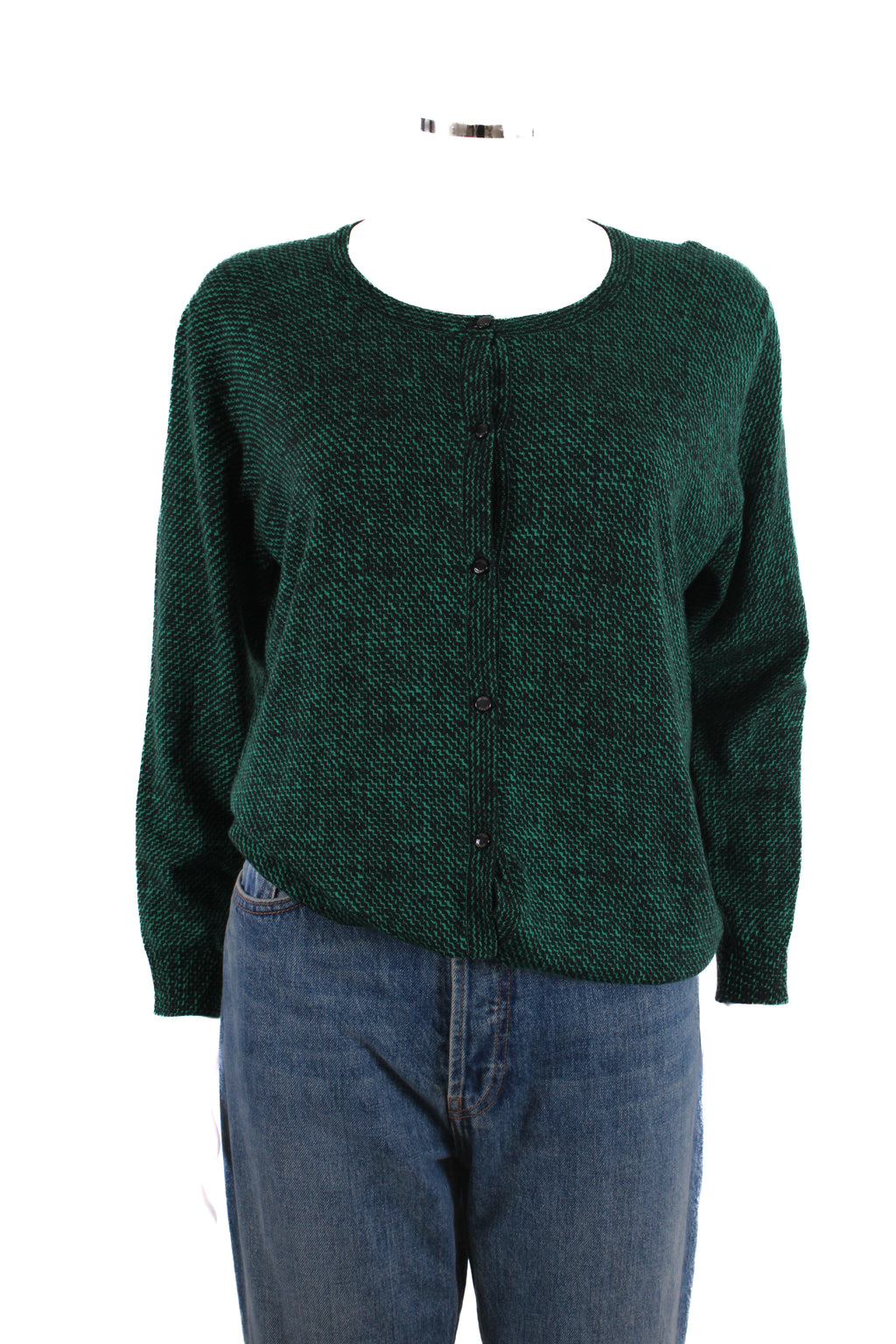 Escada L/S Cardigan Green/ Black L