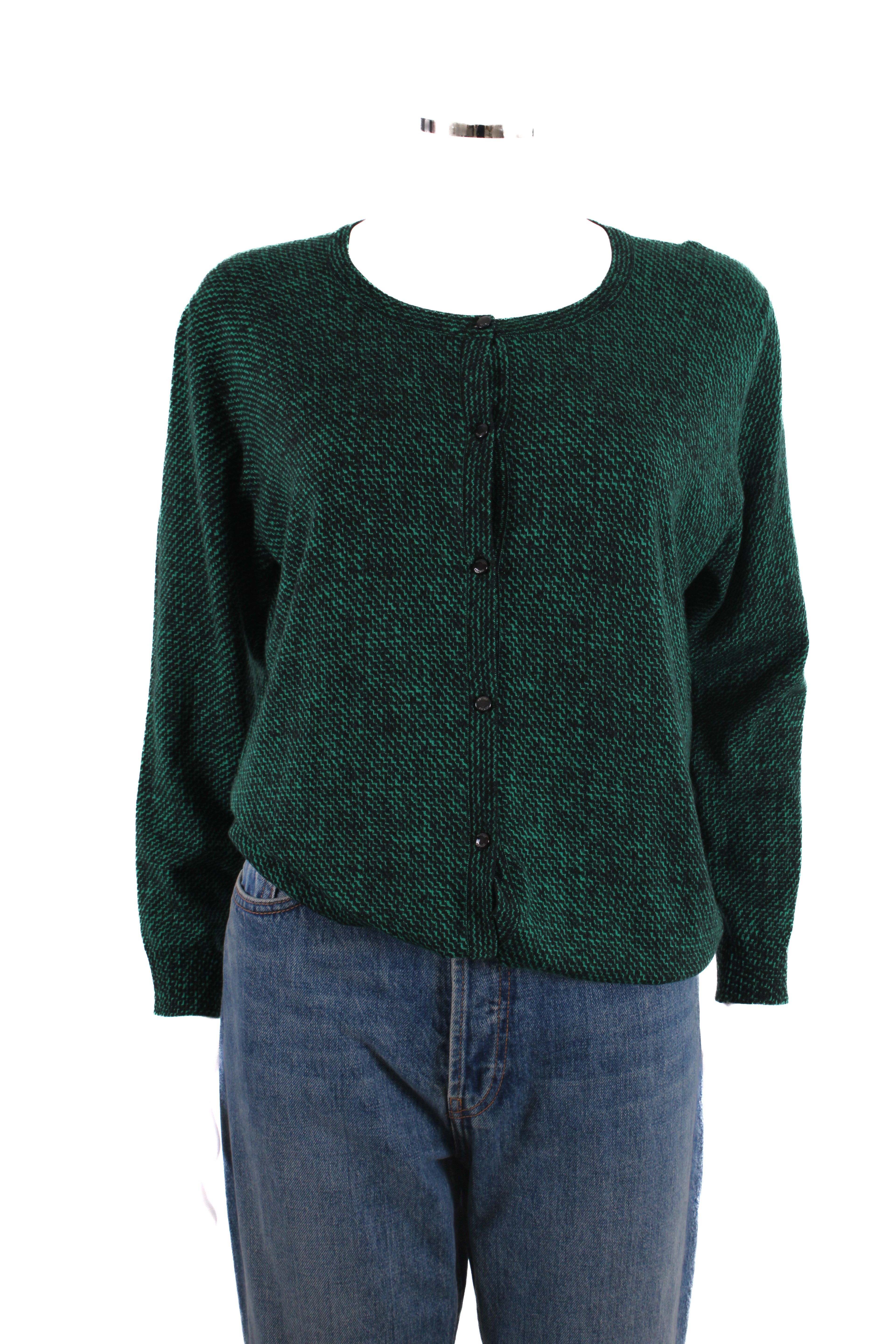 Escada L/S Cardigan Green/ Black L