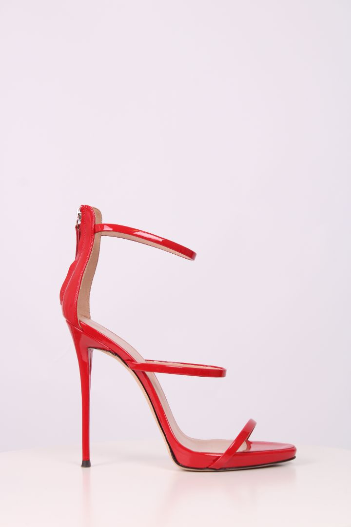Giuseppe Zanotti Patent Heels Red 40