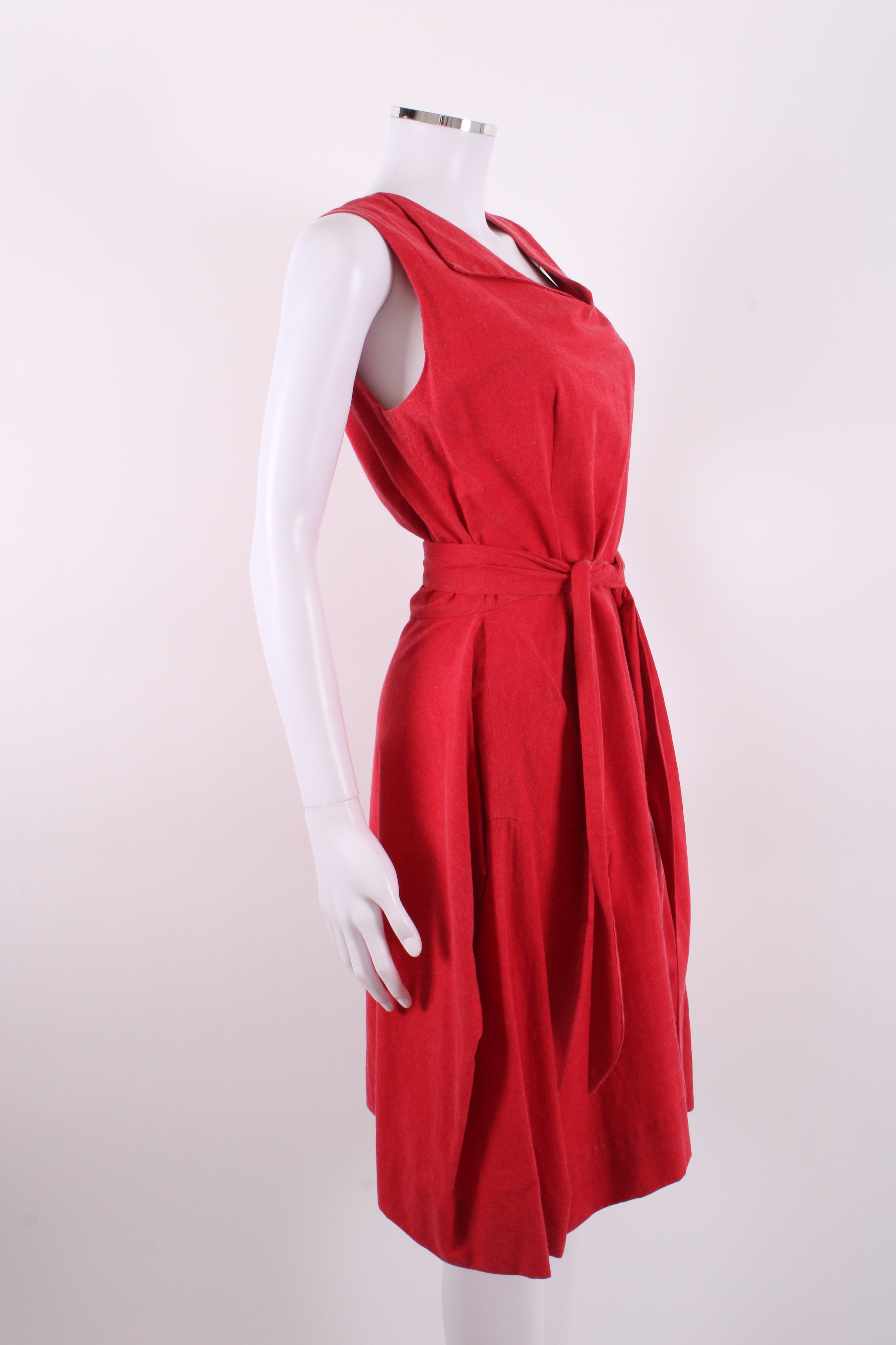 Anglomania Vivienne Westwood S/S Belted Dress Red M