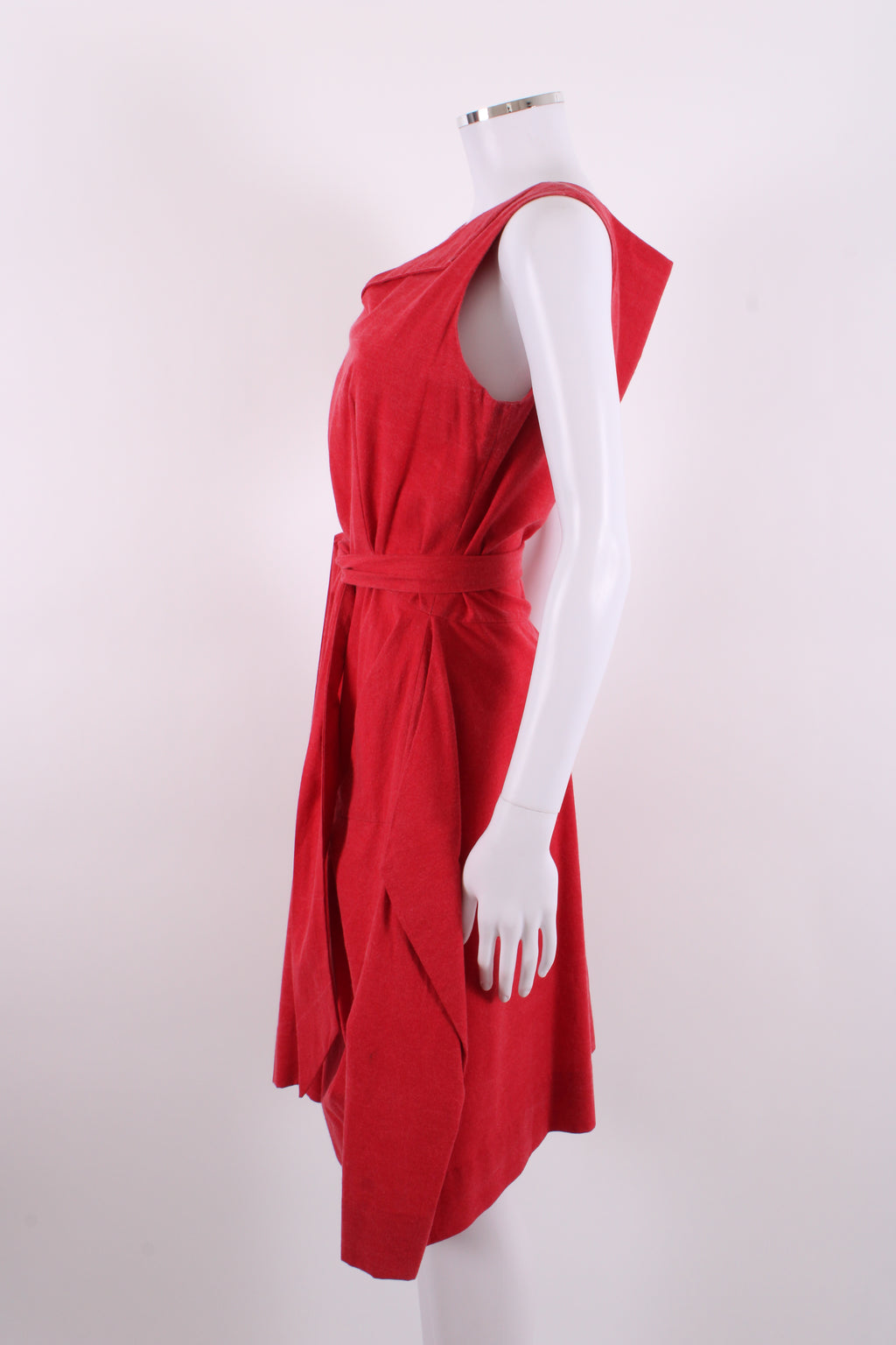 Anglomania Vivienne Westwood S/S Belted Dress Red M