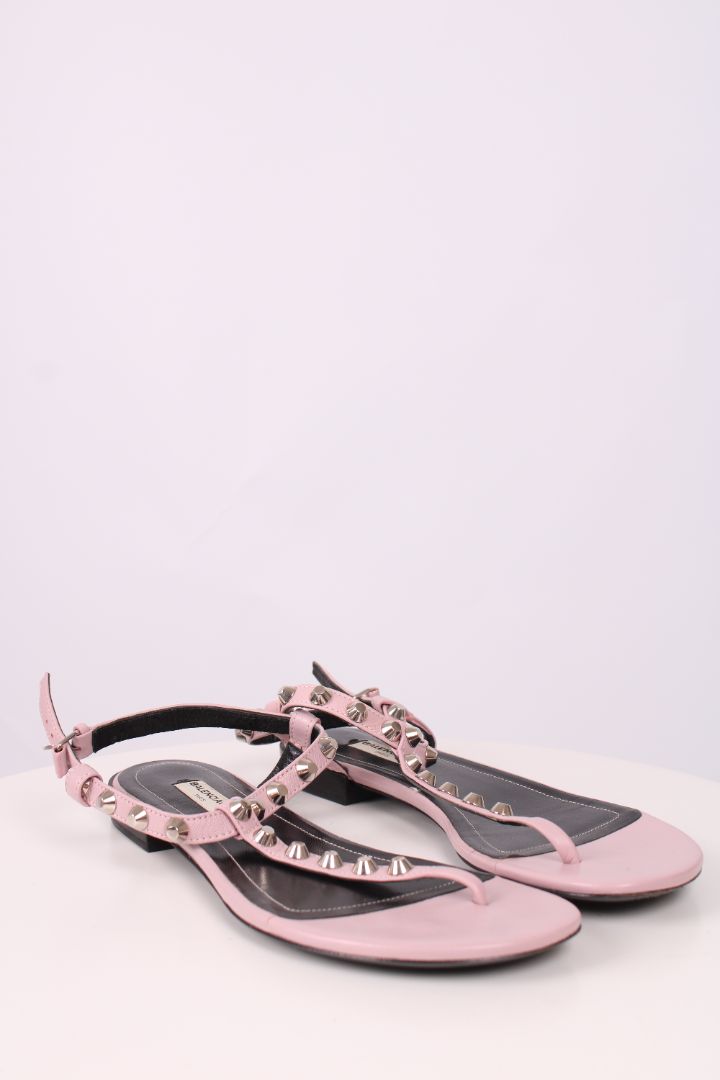 Balenciaga Stud Sandals Pink 39.5