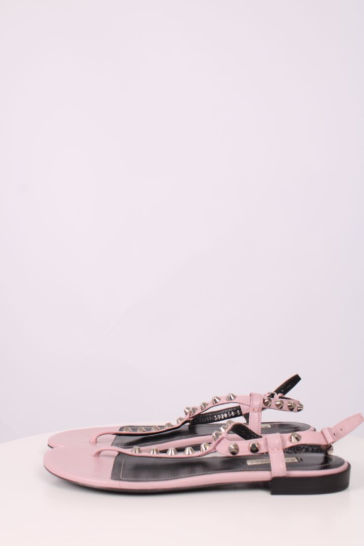 Balenciaga Stud Sandals Pink 39.5