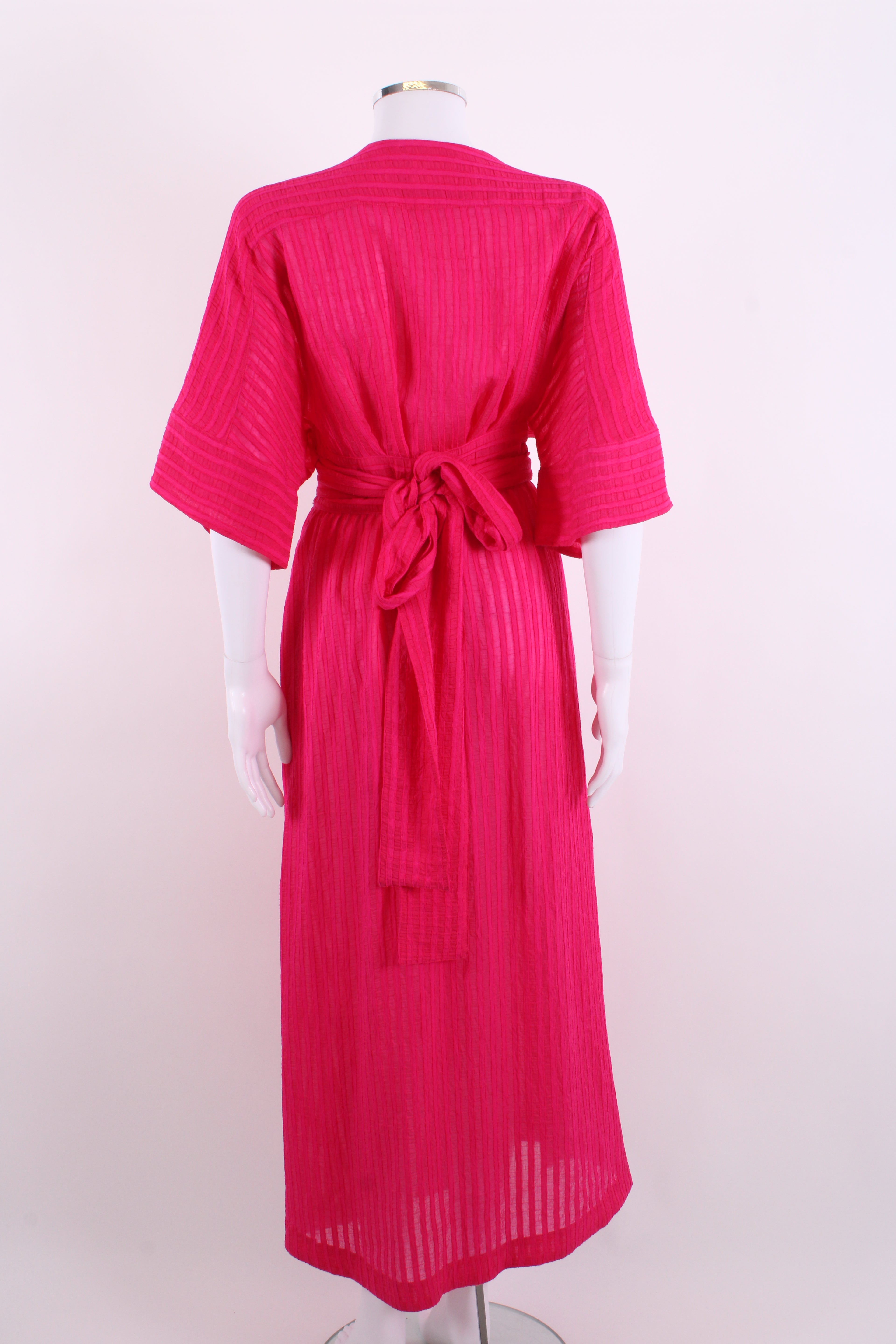 Three Graces London S/S Wrap Dress Pink 12