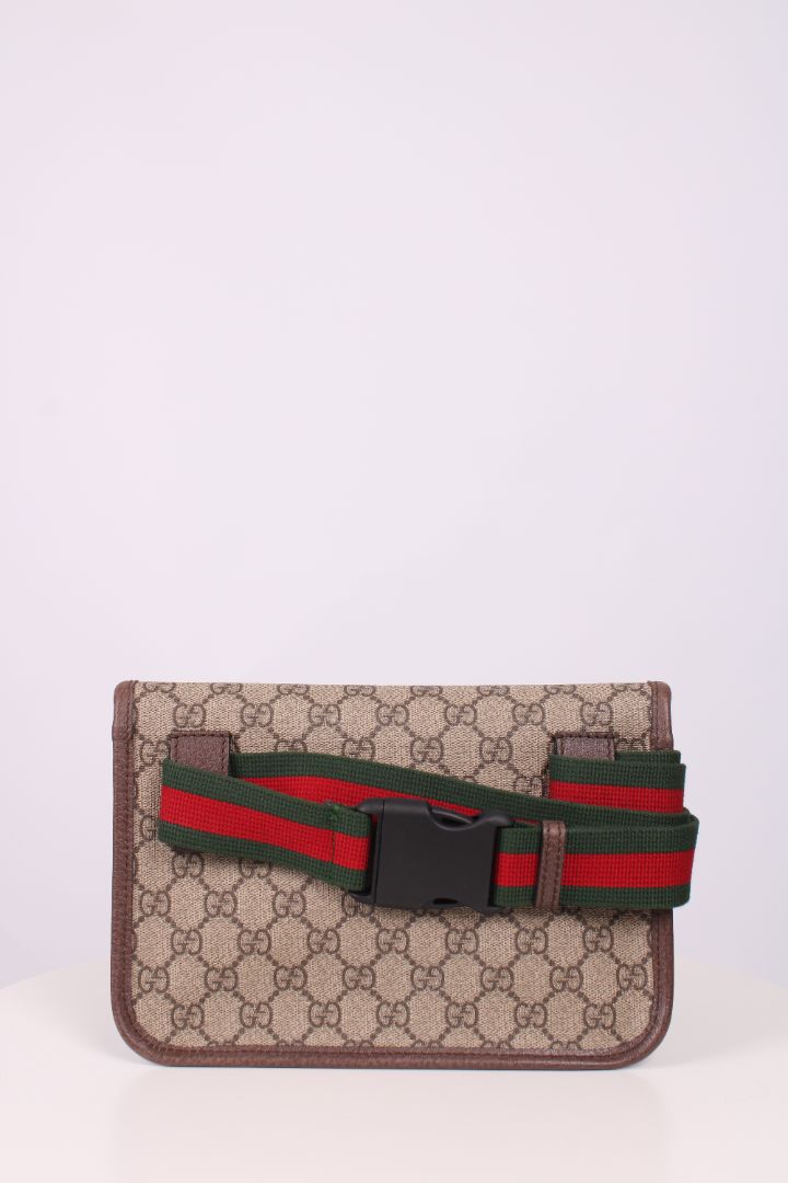 Gucci GG Supreme Neo Vintage Belt Bag Beige