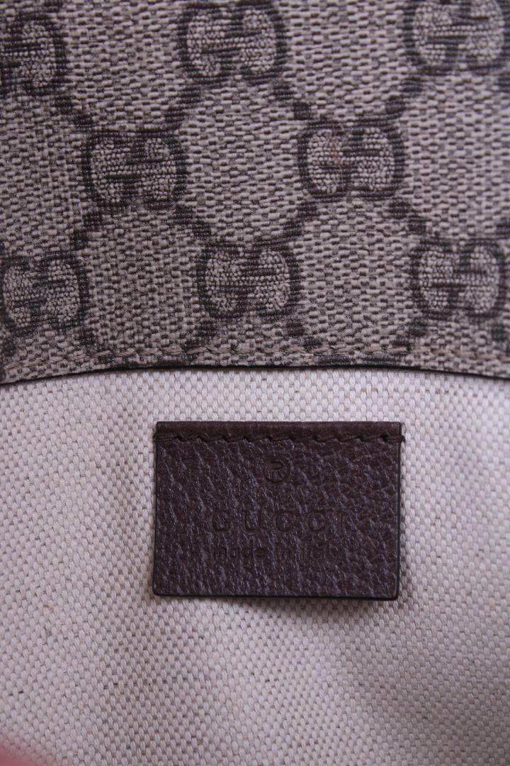 Gucci GG Supreme Neo Vintage Belt Bag Beige