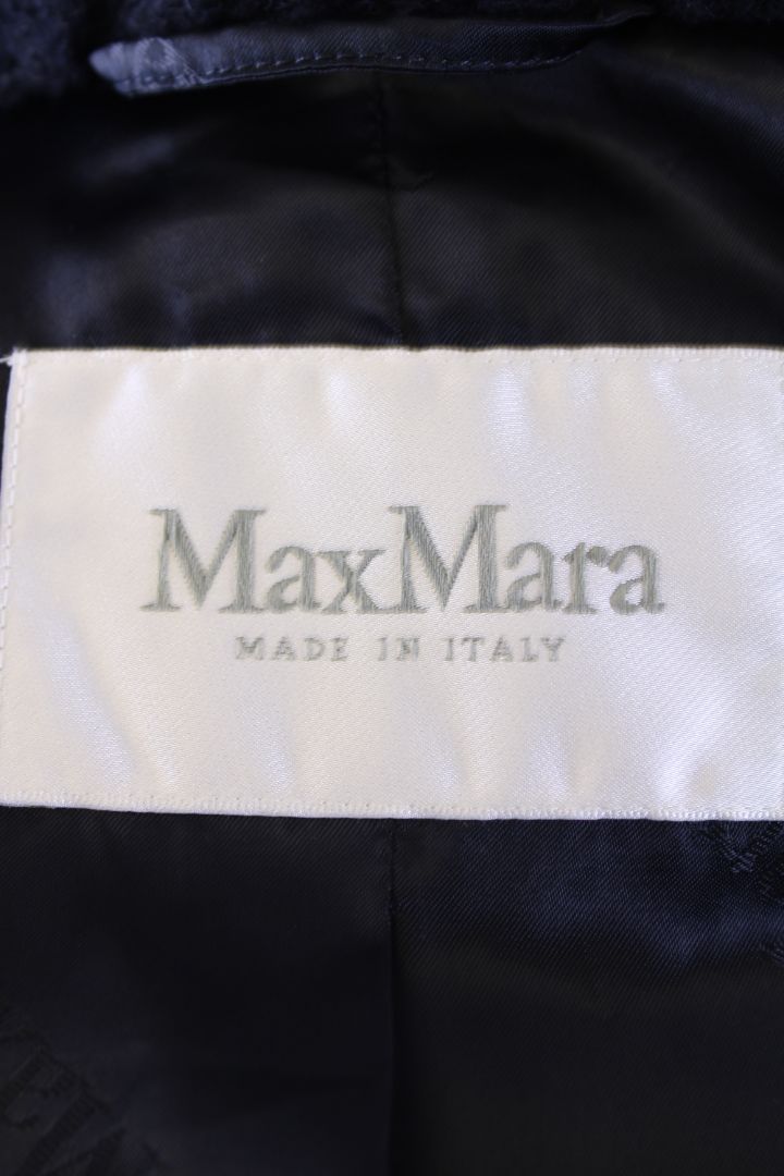 Max Mara Teddy Coat Navy S