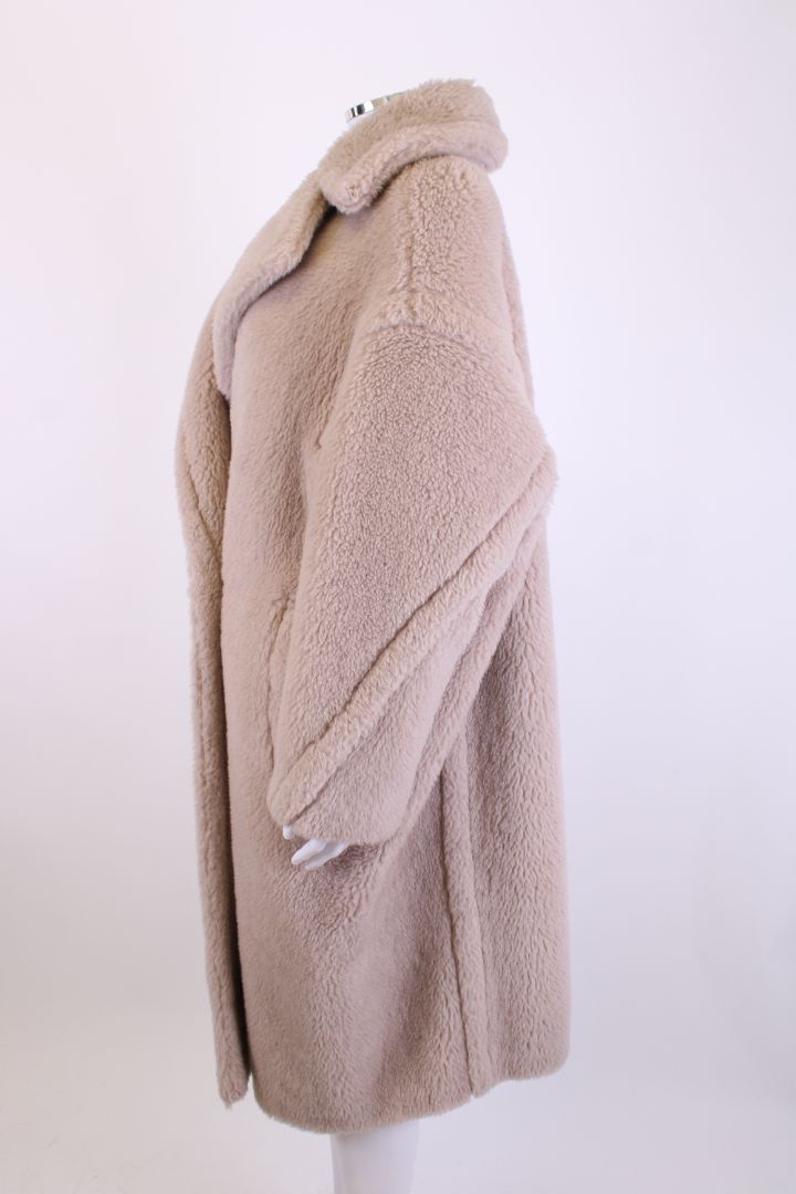 Max Mara Teddy Coat Nude S