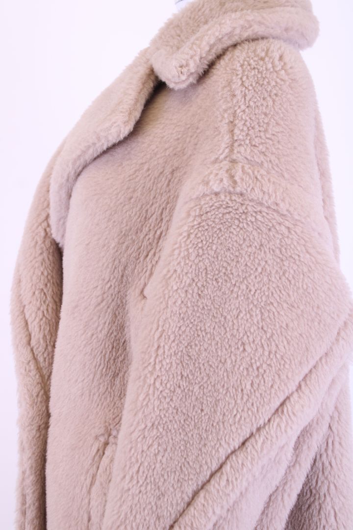 Max Mara Teddy Coat Nude S