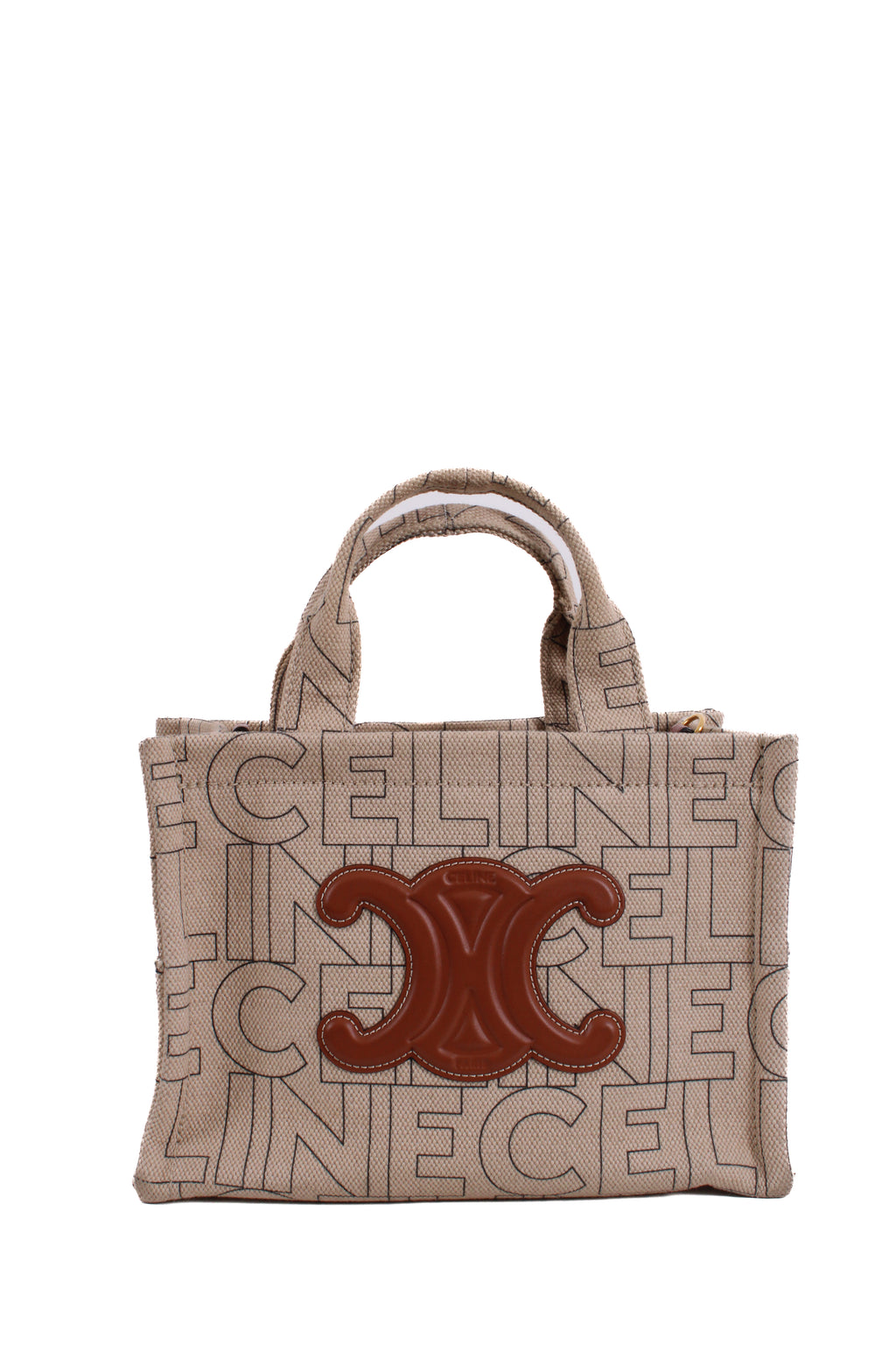 Celine Cabas Thais Tote Bag Beige