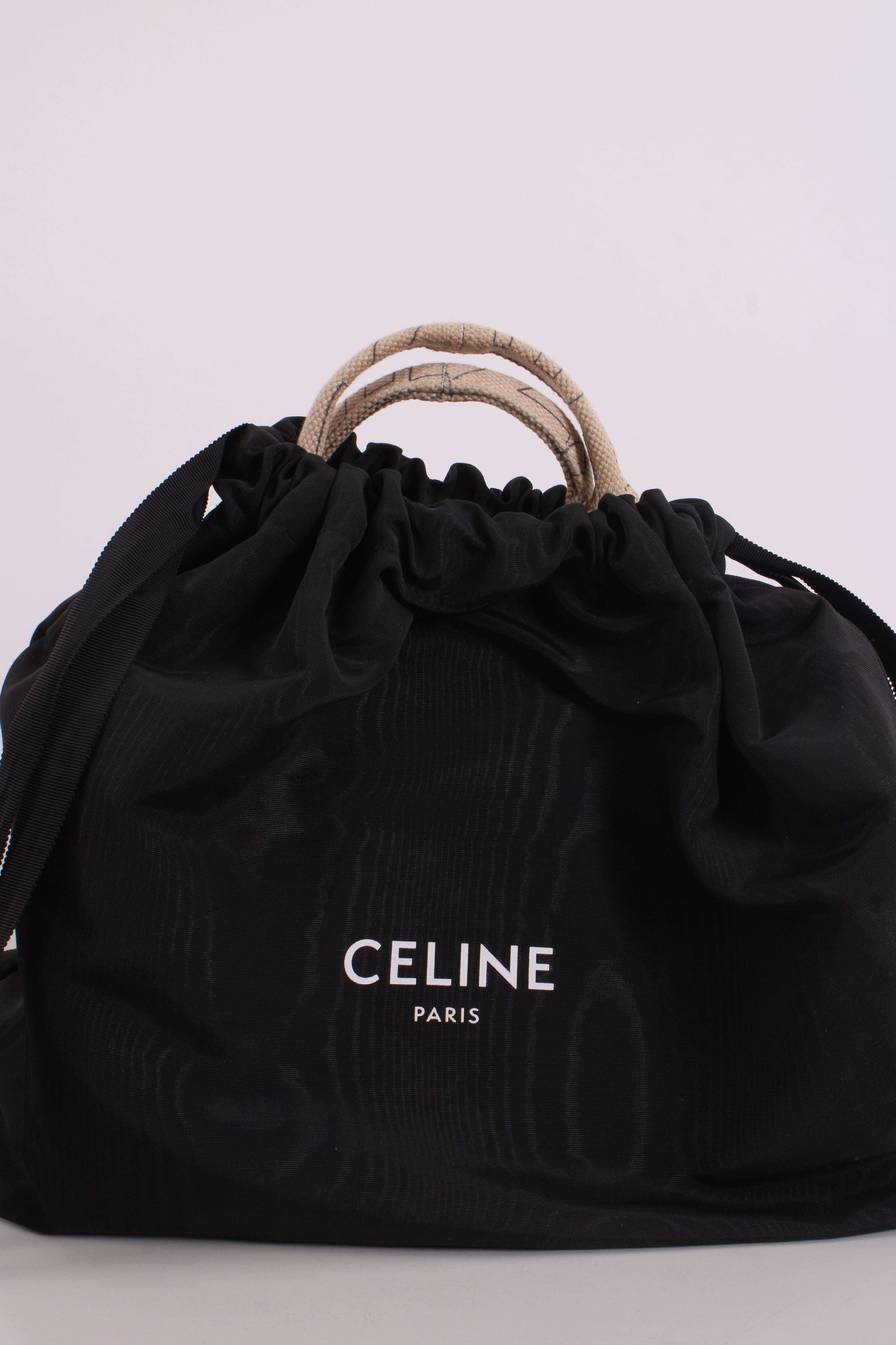 Celine Cabas Thais Tote Bag Beige