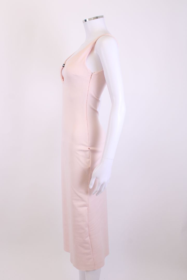 Miu Miu Bodycon Dress Pink 10