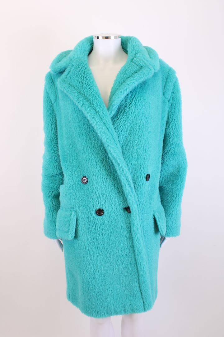 Max Mara Coat Turquiose 10
