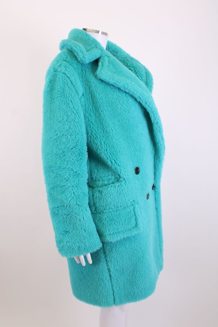 Max Mara Coat Turquiose 10