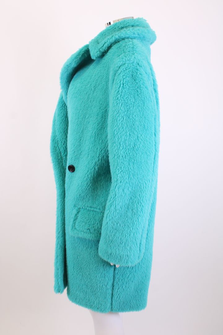 Max Mara Coat Turquiose 10
