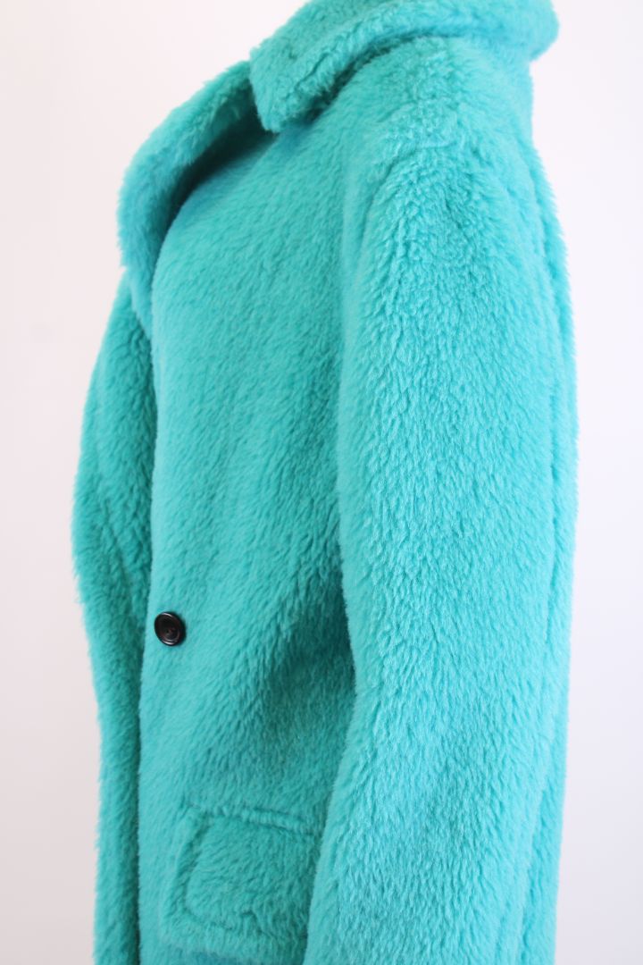 Max Mara Coat Turquiose 10