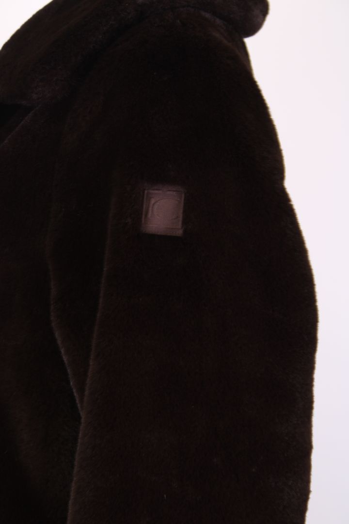 Luisa Cerano Faux Teddy Coat Brown 14