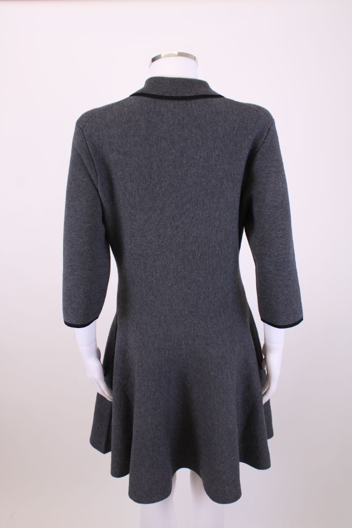 Maje S/S Knit Dress Grey S