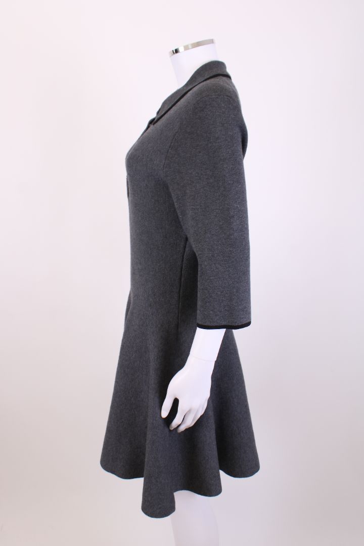 Maje S/S Knit Dress Grey S