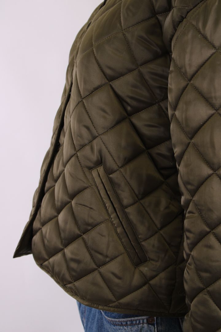 Anine Bing Quilted Jacket Green S