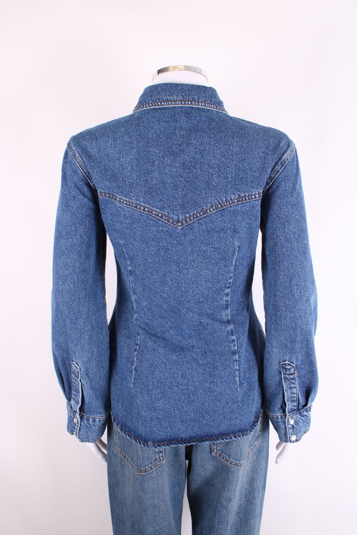 Malina L/S Anthea Shirt Denim 6