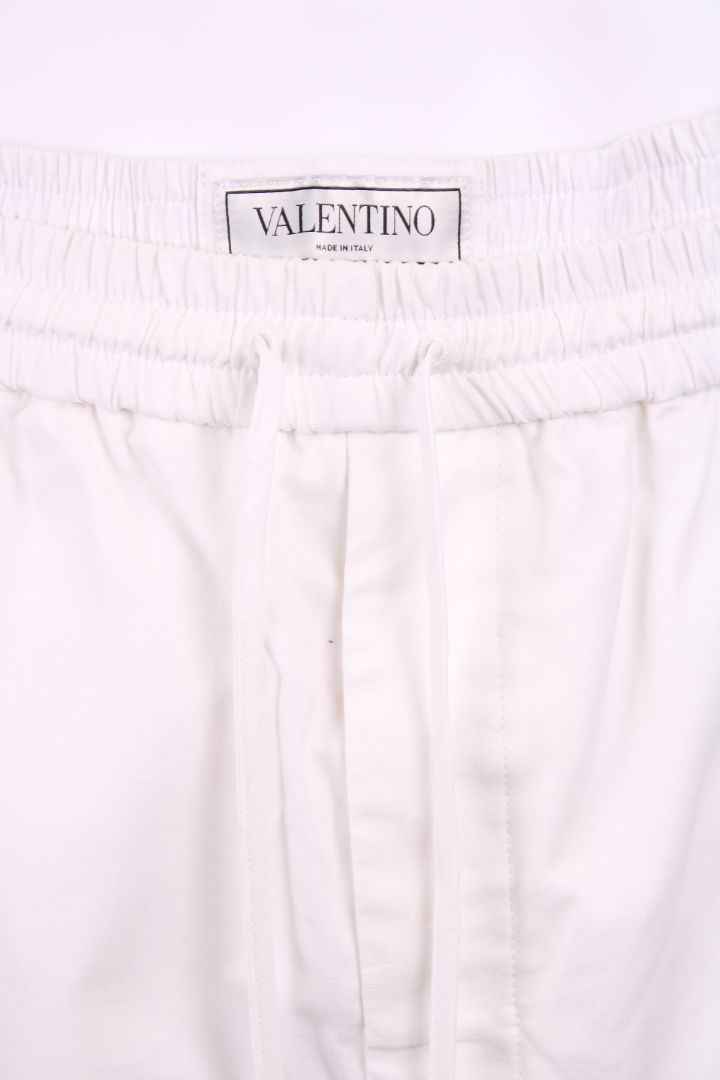 Valentino Varsity valentino set white/ Burgundy 48