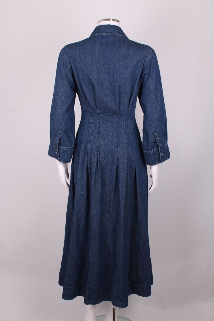 Simkhai L/S Shirt Dress Denim S