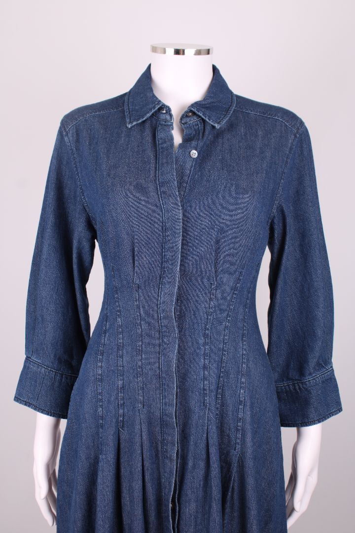 Simkhai L/S Shirt Dress Denim S