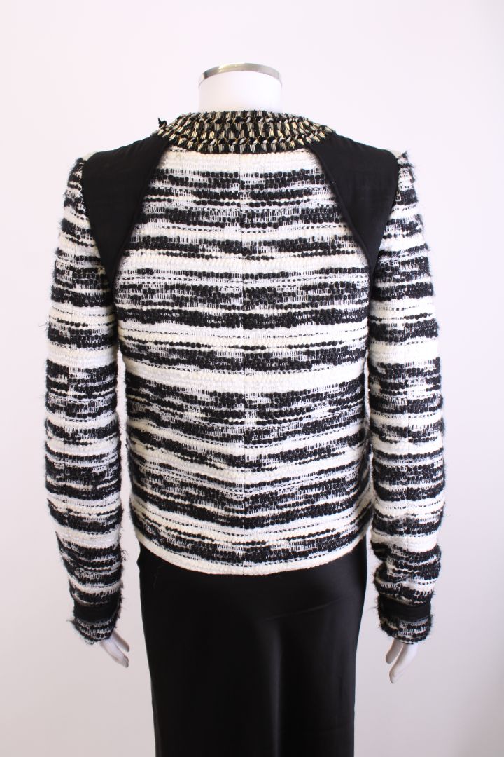 Proenza Schouler Boucle Jacket Black/White 4
