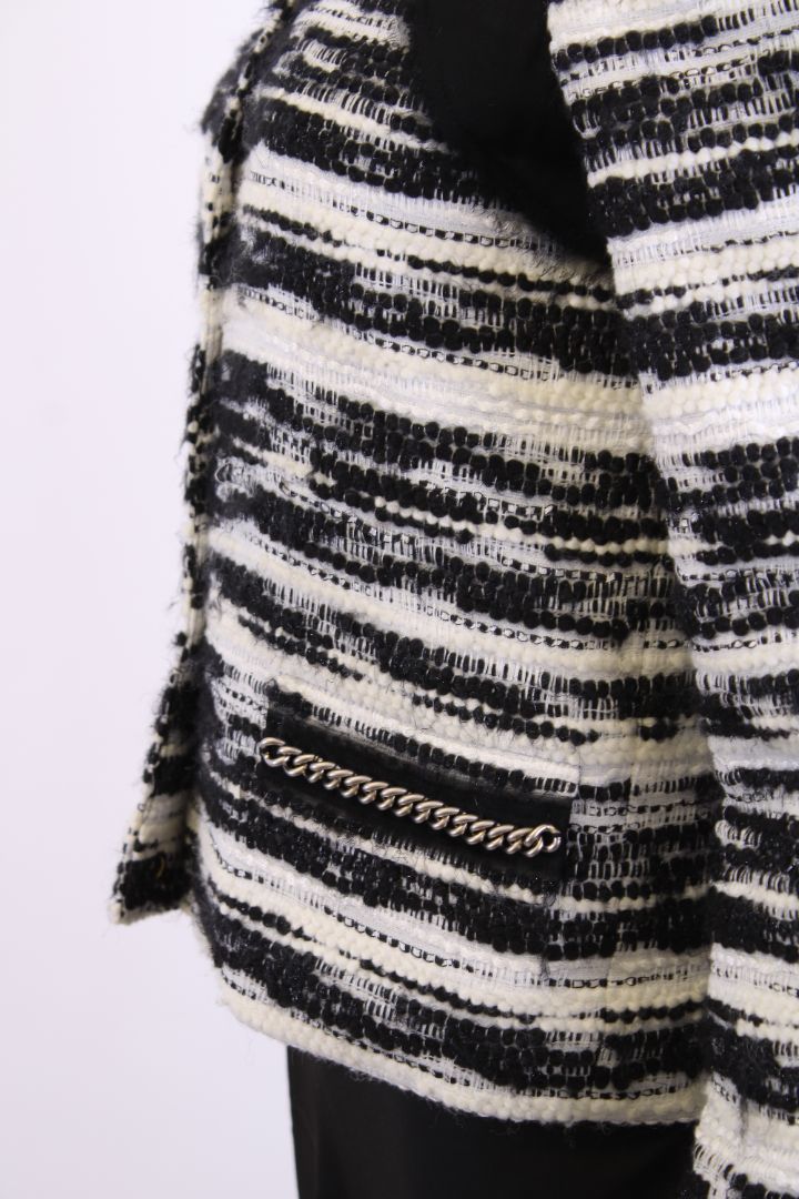 Proenza Schouler Boucle Jacket Black/White 4