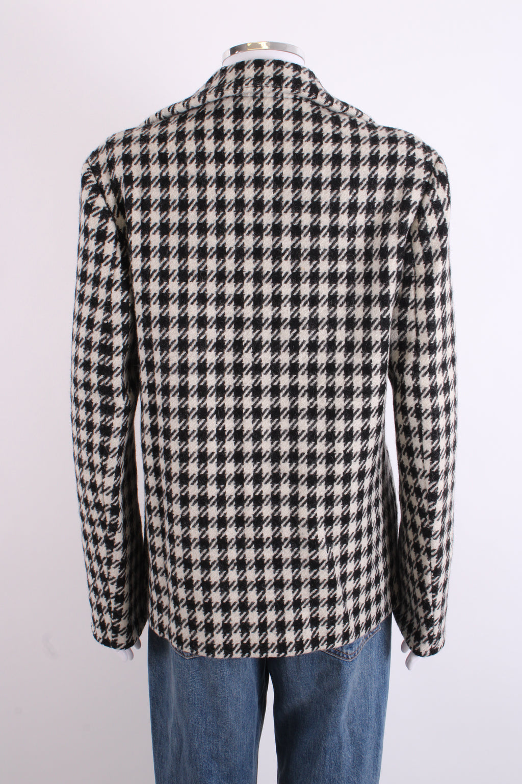 Yohji Yamamoto Houndstooth Jacket Black/ White M