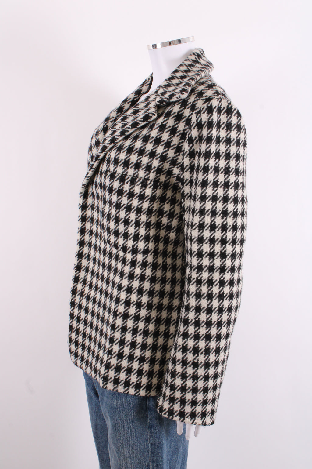 Yohji Yamamoto Houndstooth Jacket Black/ White M