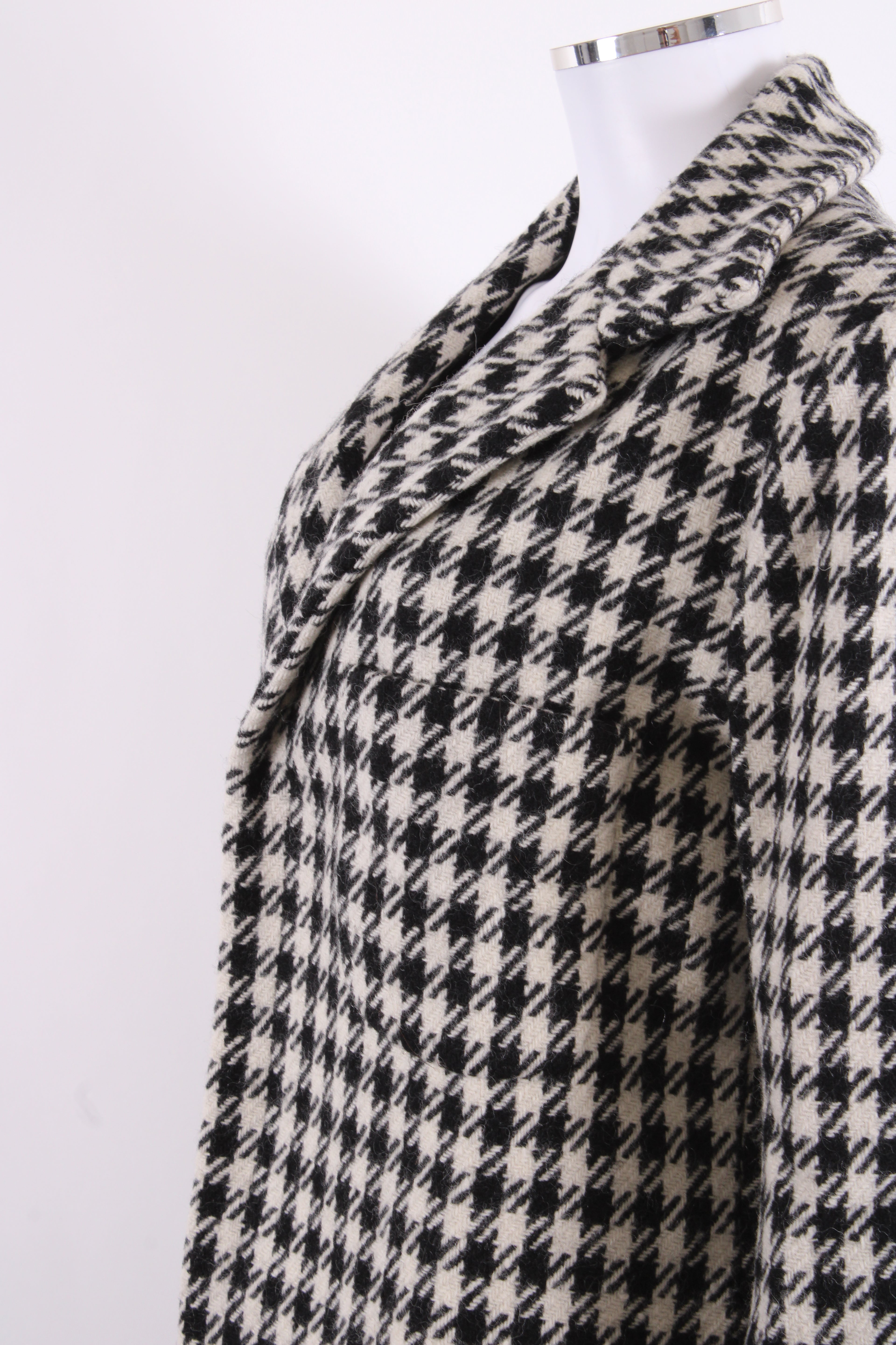 Yohji Yamamoto Houndstooth Jacket Black/ White M