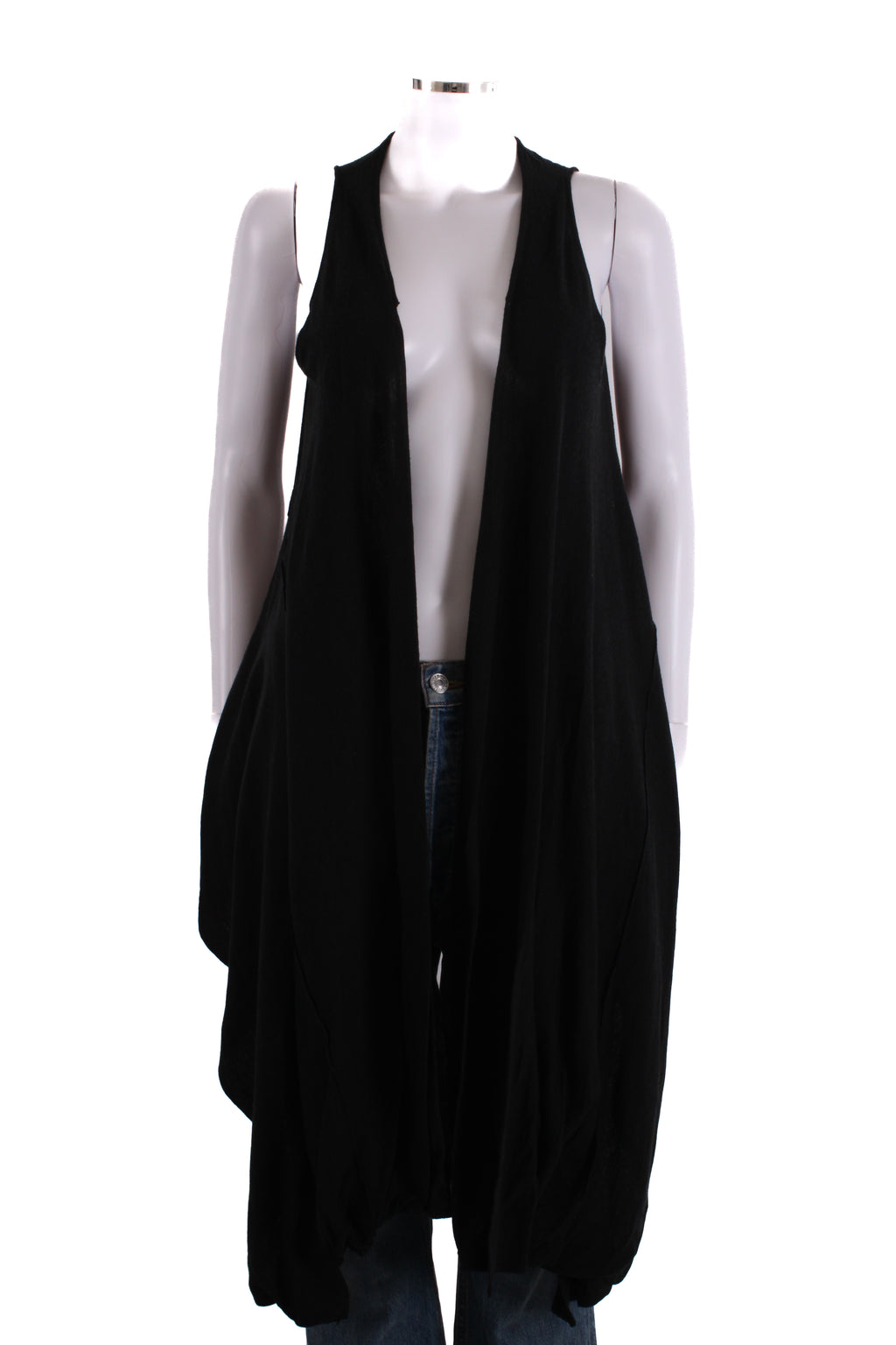 Yohji Yamamoto S/S Waterfall Cardigan Black S