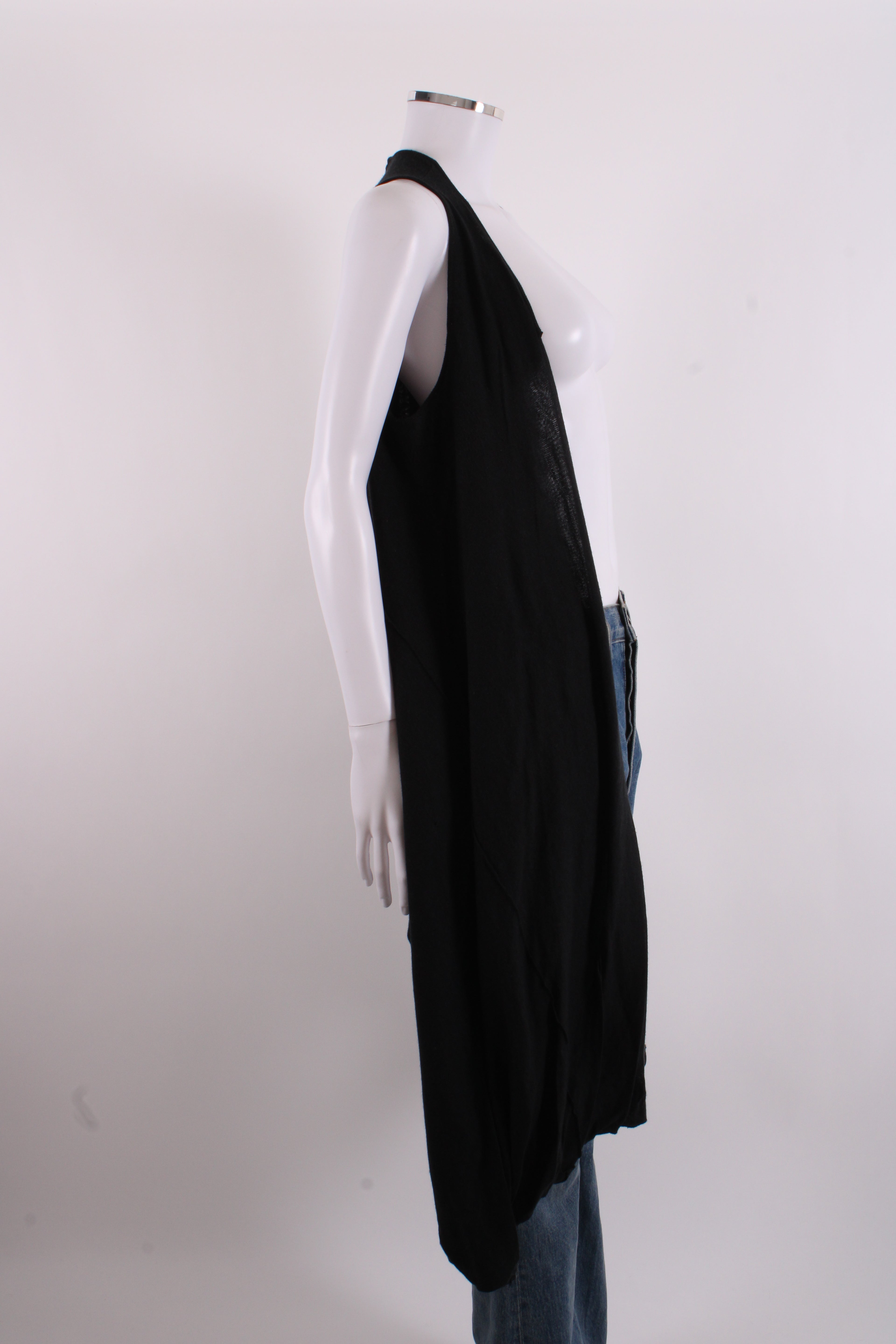 Yohji Yamamoto S/S Waterfall Cardigan Black S